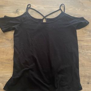 Women’s t shirt cut out on top
